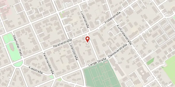 Karte der Umgebung von Luisenstraße 16, 12209 Berlin