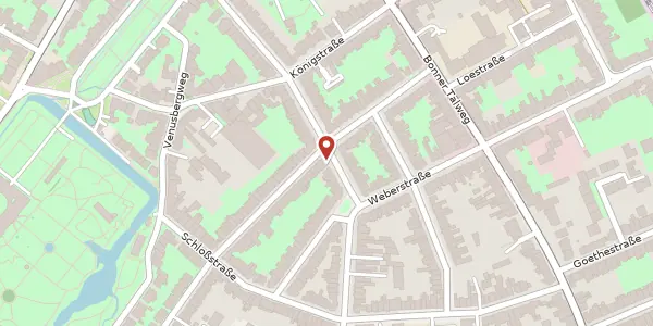 Karte der Umgebung von Argelanderstraße 48, 53115 Bonn