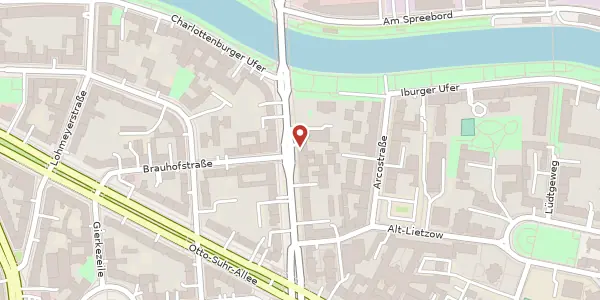 Karte der Umgebung von Wintersteinstraße 20, 10587 Berlin