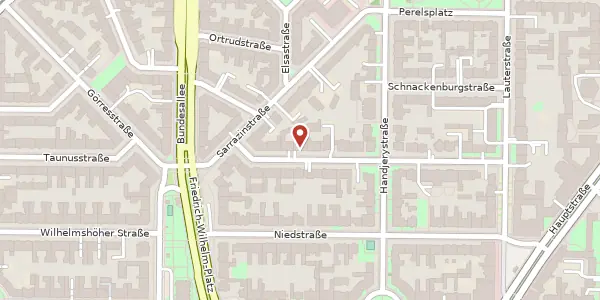 Karte der Umgebung von Albestraße 15, 12159 Berlin