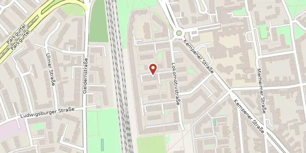 Karte der Umgebung von Lokomotivstr. 64, 50733 Köln