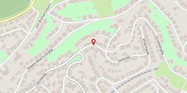 Karte der Umgebung von Schottstraße 8, 70192 Stuttgart