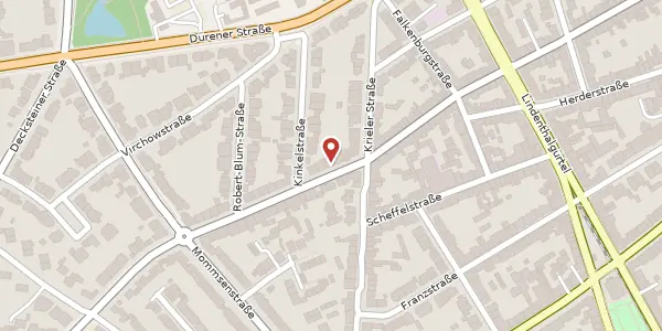 Karte der Umgebung von Bachemer Str. 239, 50935 Köln