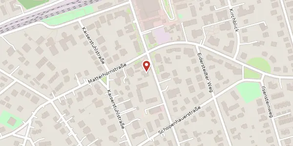 Karte der Umgebung von Breisgauer Straße 14, 14129 Berlin