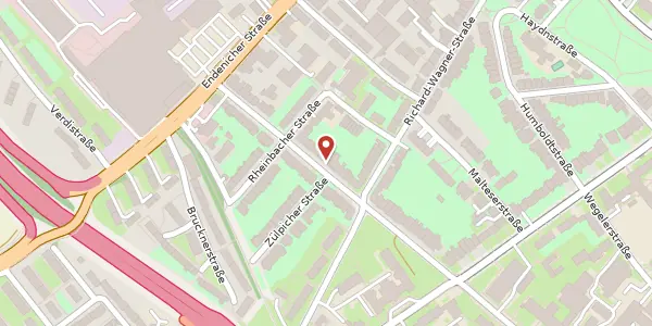 Karte der Umgebung von Kaufmannstr. 43, 53115 Bonn