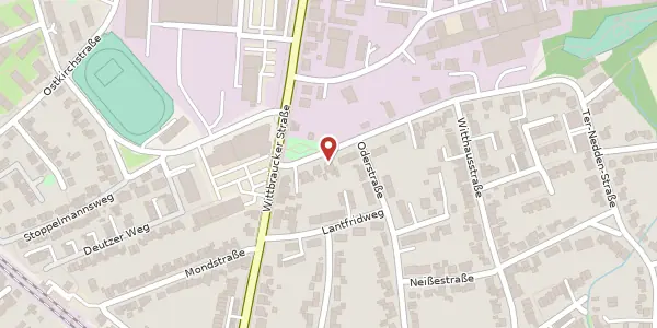 Karte der Umgebung von Benediktinerstr. 39, 44287 Dortmund