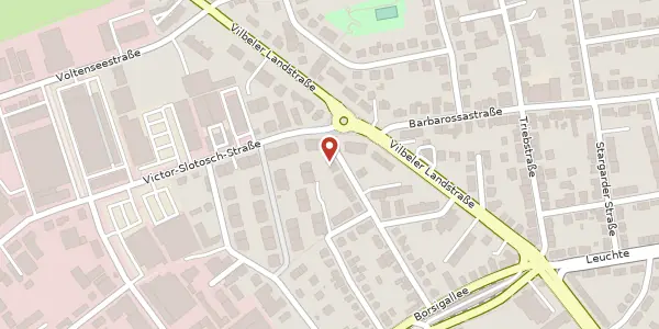 Karte der Umgebung von Volkshausstr. 25, 60388 Frankfurt