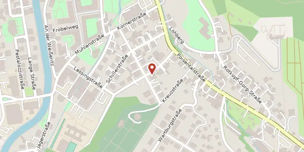 Karte der Umgebung von Johannisstraße 7, 01705 Freital
