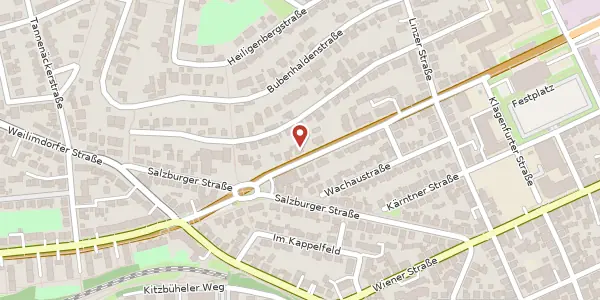 Karte der Umgebung von Steiermärker Straße 122, 70469 Stuttgart