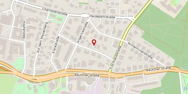 Karte der Umgebung von Judeichstraße 6, 01099 Dresden