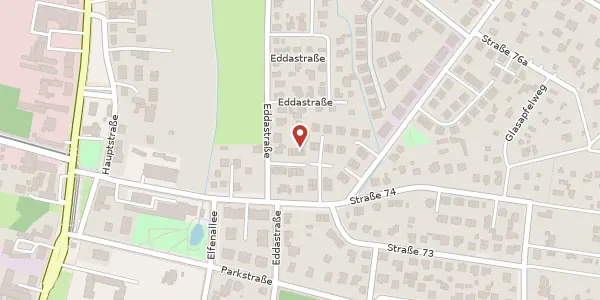 Karte der Umgebung von Eddastraße 84, 13127 Berlin