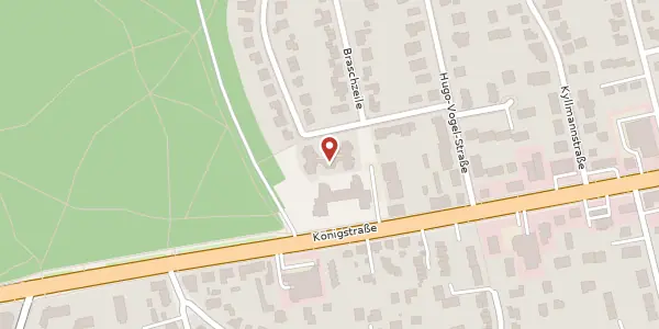 Karte der Umgebung von Sauerbruchstraße 9, 14109 Berlin