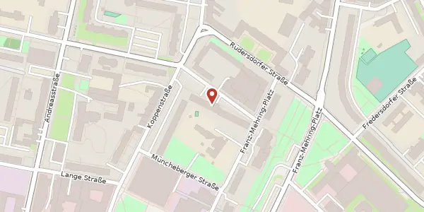 Karte der Umgebung von Singerstraße 51, 10243 Berlin