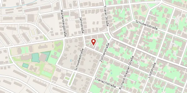 Karte der Umgebung von Thomas-Müntzer-Straße 50, 99423 Weimar