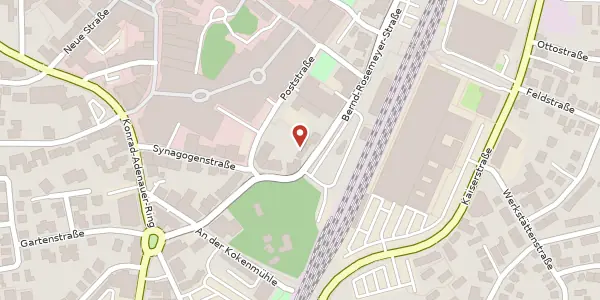 Karte der Umgebung von Bernd-Rosemeyer-Str. 33, 49808 Lingen