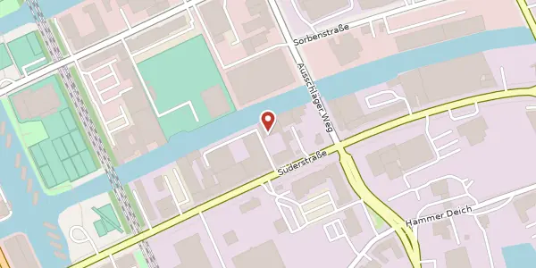 Karte der Umgebung von Süderstr. 153A, 20537 Hamburg