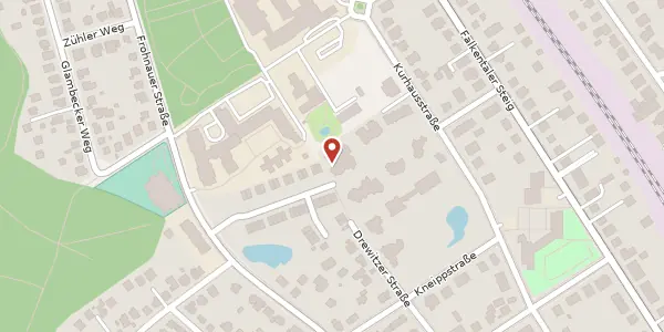 Karte der Umgebung von Drewitzer Straße 54, 13467 Berlin