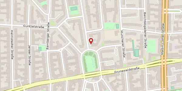 Karte der Umgebung von Bayerischer Platz 1, 10779 Berlin