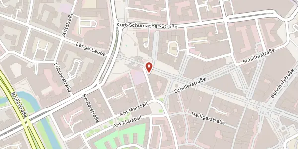 Karte der Umgebung von Georgstraße 2 A, 30159 Hannover