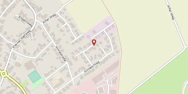 Karte der Umgebung von Almeschlag 25 b, 33154 Salzkotten