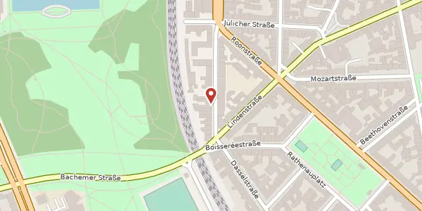 Karte der Umgebung von Lützowstr. 15, 50674 Köln