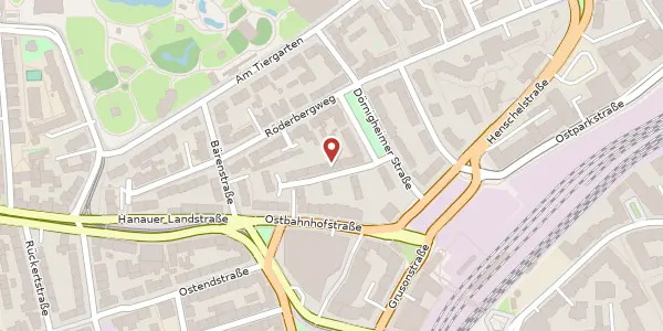 Karte der Umgebung von Kesselstädter Str. 11, 60314 Frankfurt