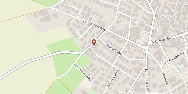 Karte der Umgebung von Anspacher Str. 18, 61273 Wehrheim
