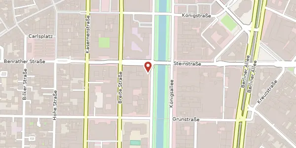 Karte der Umgebung von Königsallee 45-47, 40189 Düsseldorf