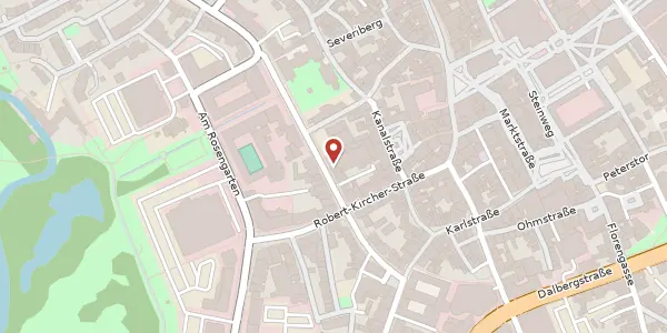 Karte der Umgebung von Königstraße 7a, 36037 Fulda