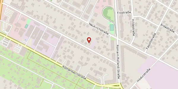 Karte der Umgebung von Tiniusstraße 36, 13089 Berlin