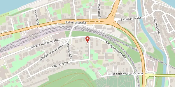 Karte der Umgebung von Luisenstraße 4, 69151 Neckargemünd