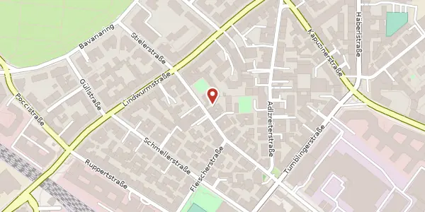 Karte der Umgebung von Zenettistr. 42, 80337 München