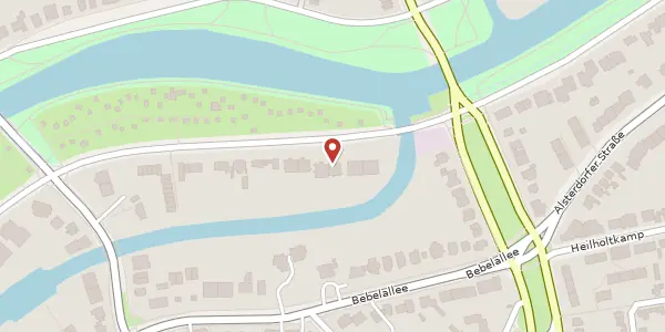 Karte der Umgebung von Rathenaustr. 26a, 22297 Hamburg
