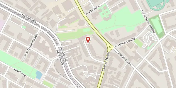 Karte der Umgebung von Mercatorstr. 15, 40545 Düsseldorf