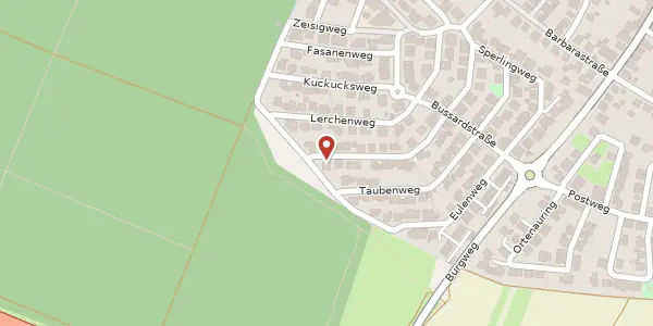 Karte der Umgebung von Nachtigallenweg 25, 76694 Forst