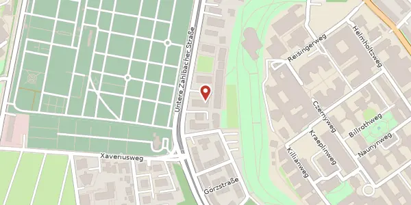 Karte der Umgebung von Untere Zahlbacher Str. 50a, 55131 Mainz