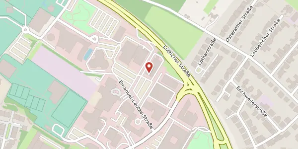 Karte der Umgebung von Emanuel-Leutze-Str. 11, 40547 Düsseldorf