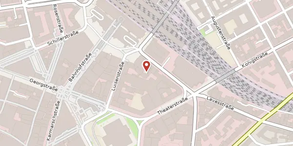 Karte der Umgebung von Joachimstraße 1, 30159 Hannover