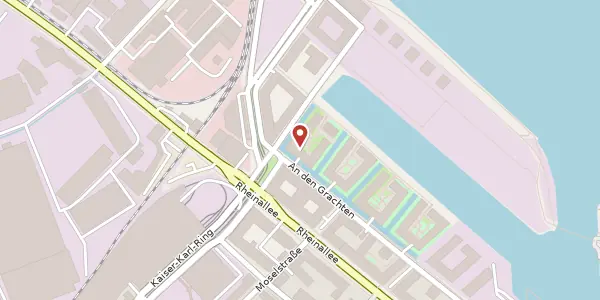 Karte der Umgebung von Kaufmannshof 1, 55120 Mainz