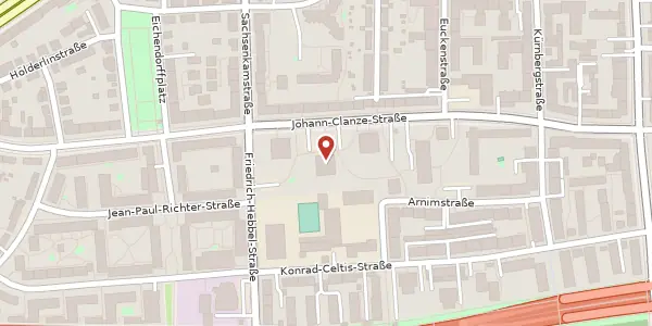 Karte der Umgebung von Johann-Clanze-Str. 51, 81369 München