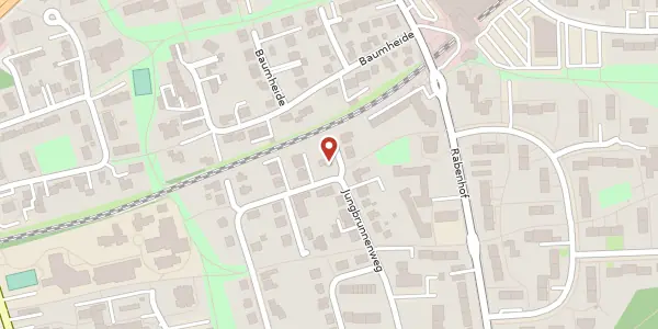 Karte der Umgebung von Jungbrunnenweg 45, 33609 Bielefeld