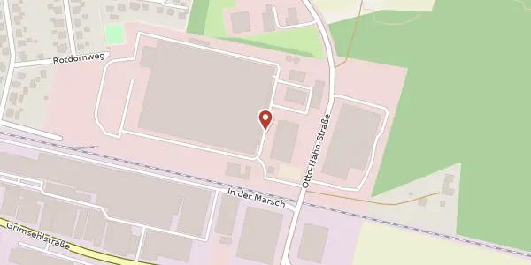 Karte der Umgebung von Otto-Hahn-Straße 3-5, 37574 Einbeck