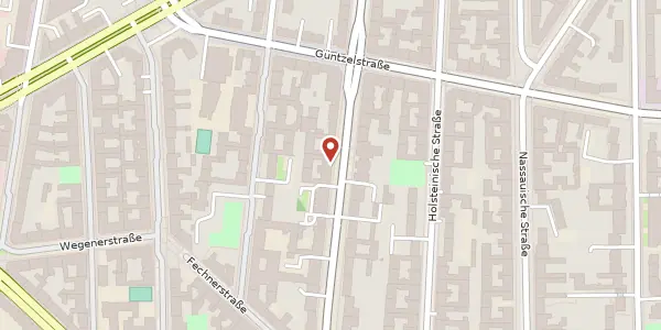 Karte der Umgebung von Uhlandstraße 79, 10717 Berlin