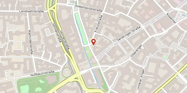Karte der Umgebung von Herzog-Wilhelm-Str. 29, 80331 München