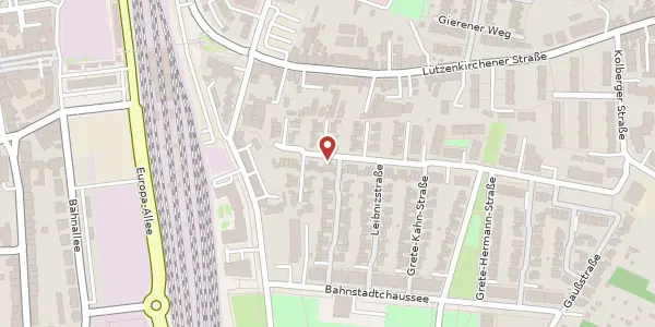 Karte der Umgebung von Adam-Riese-Straße 43, 51379 Leverkusen