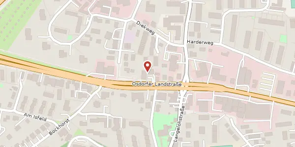 Karte der Umgebung von Osdorfer Landstraße 230, 22549 Hamburg