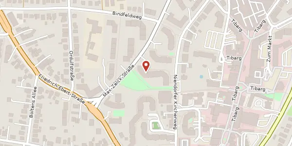Karte der Umgebung von Max-Zelck-Straße 12, 22459 Hamburg