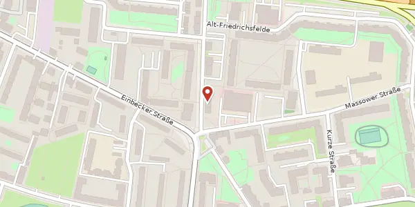 Karte der Umgebung von Robert-Uhrig-Straße 17, 10315 Berlin