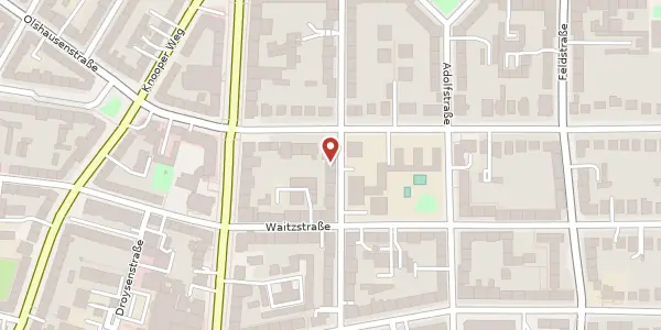 Karte der Umgebung von Gerhardstraße 49, 24105 Kiel