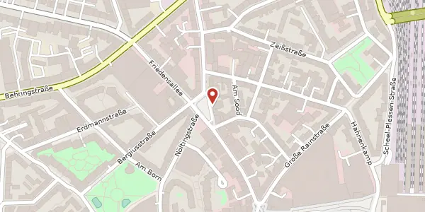 Karte der Umgebung von Bahrenfelder Straße 162, 22765 Hamburg